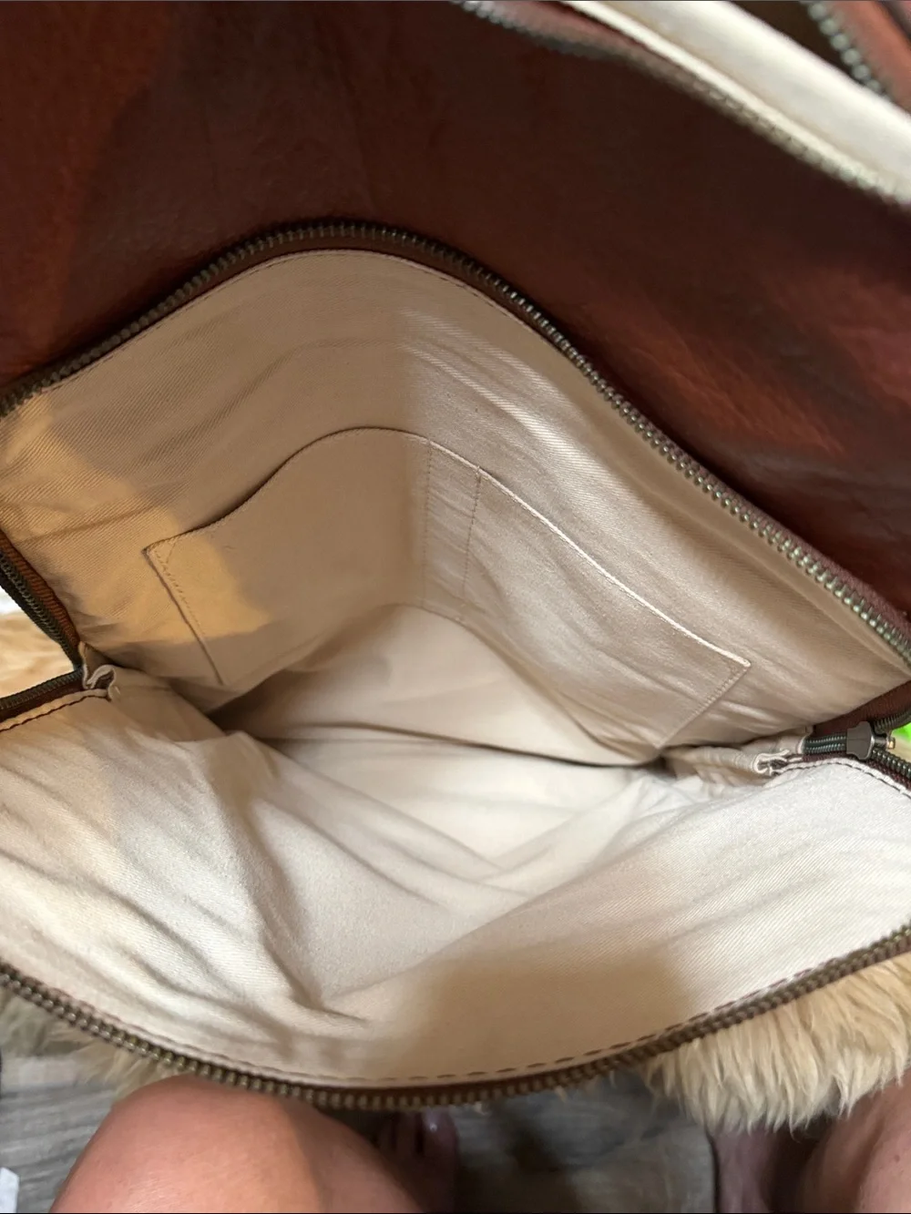 Frye Unisex Laptop Backpack in Brown Leather EUC